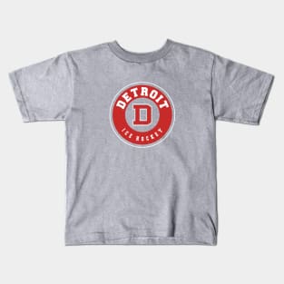 Detroit ice hockey Kids T-Shirt